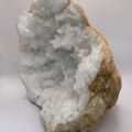 grote bergkristal geode ruw